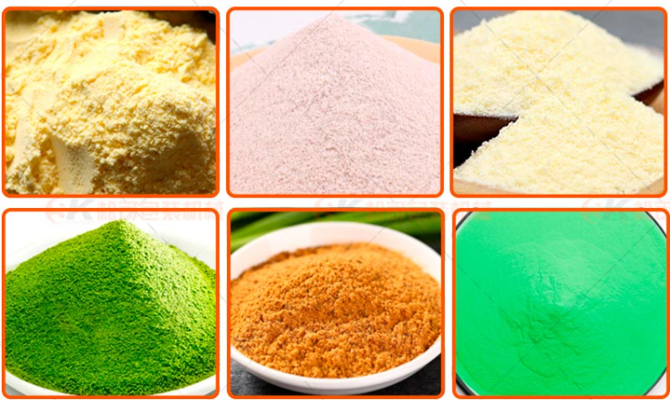 全自動(dòng)粉末包裝機(jī)可以包裝的粉末產(chǎn)品圖